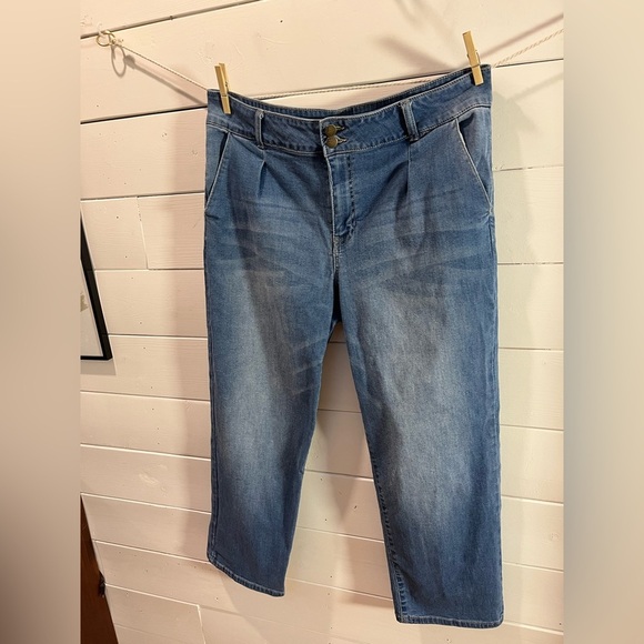 💙 JEANS Recycled Denim Pants – Size 16 - Picture 4 of 9